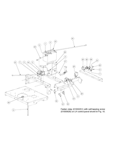 Electrical Assembly Kawasaki Diagram and Parts List for M48-KW 53CB5DAV750-19-HP-OHV Cub Cadet Lawn Tractor